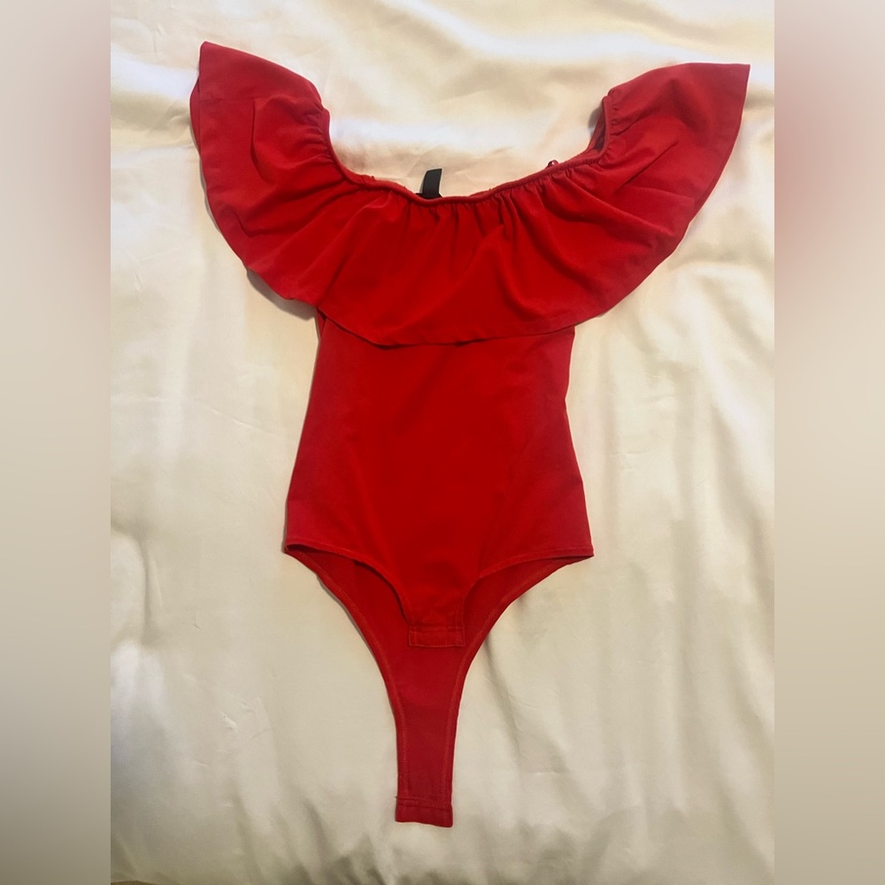 J Crew off-the-shoulder body-suite